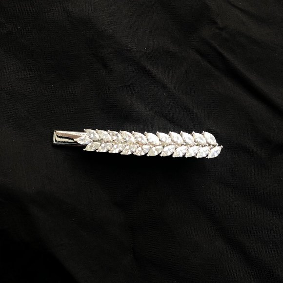 Sparkling Cubic Zirconia hair clip - Picture 1 of 2